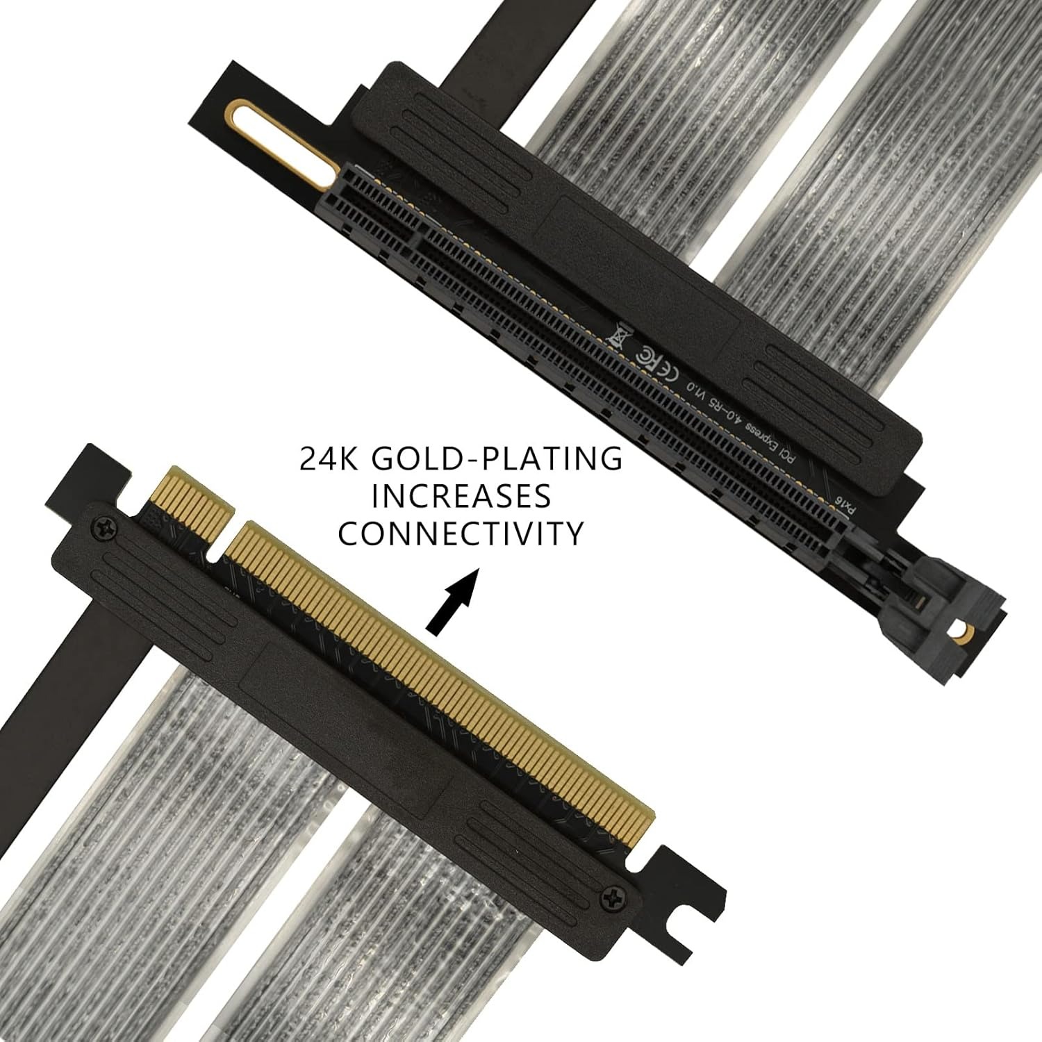 PCIe 4.0 X16 Dual Reverse Rise - Itx Case Pcie Riser 4.0 recension och pris