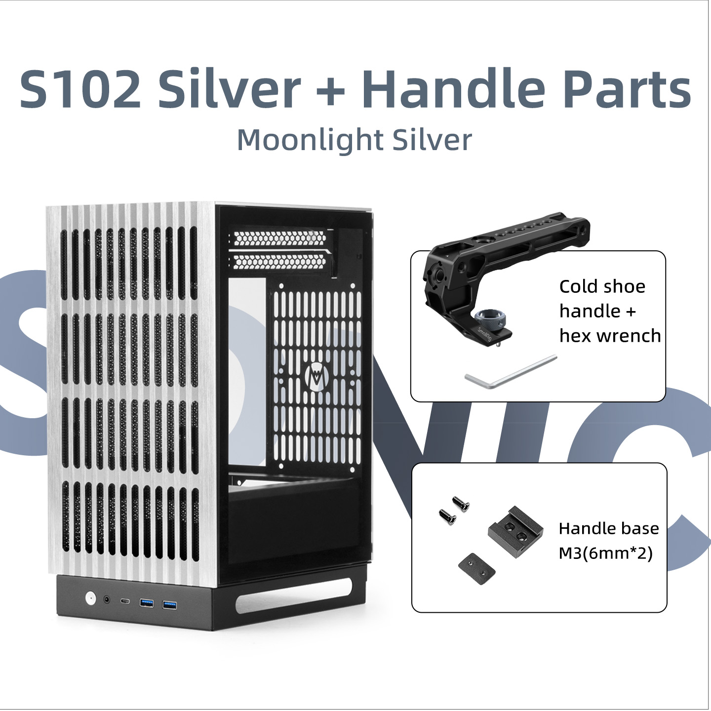 Mechanic Master S102 Handle Ve - Mini Itx Case With Handle Portable recension och pris
