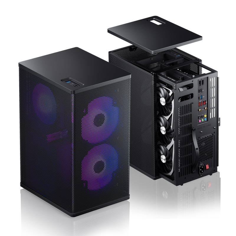 VR3 Mini-ITX Case, Upright Tow - Mini Itx Case Water Cooling Support recension och pris