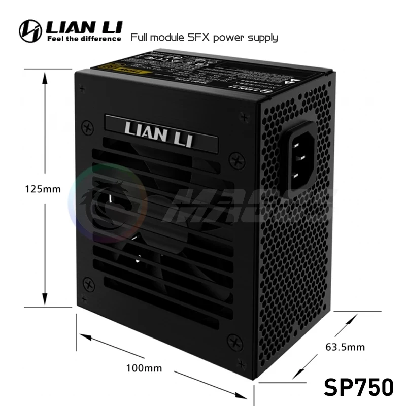 LIAN LI PSU 750w SFX Power Sup - Sfx Power Supply 750W Gold recension och pris