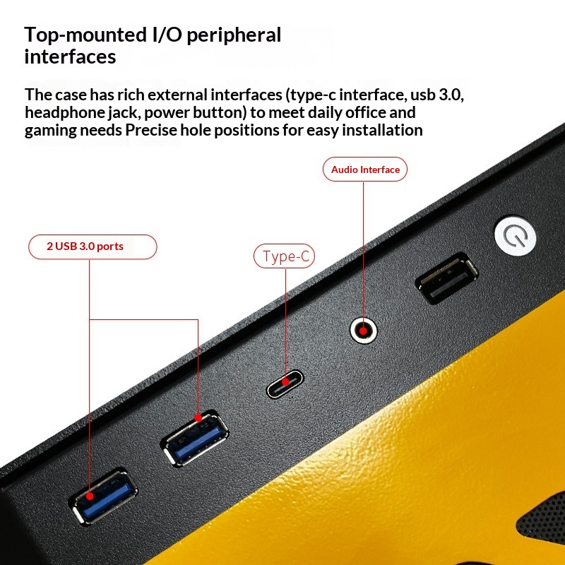 QM-Z36 Hornet Mini PC Case, Al - Mini Itx Case With Handle Portable recension och pris
